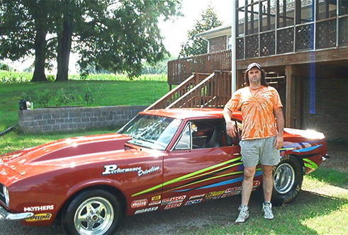 Billy with his 1967 Chevy Camaro RS / SS