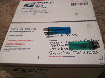 Photo of actual parts received on behalf of a valued repeat customer
