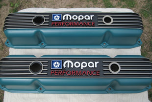 Custom Mopar Performance valve covers